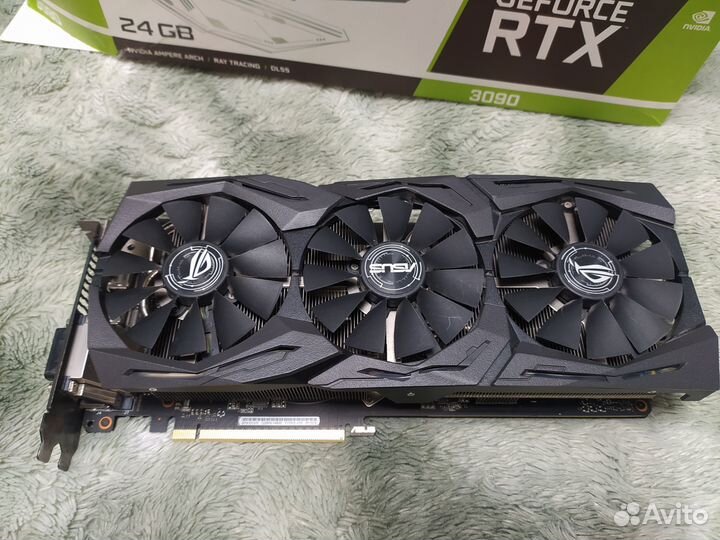 Видеокарта Asus rog strix gtx 1070 ti