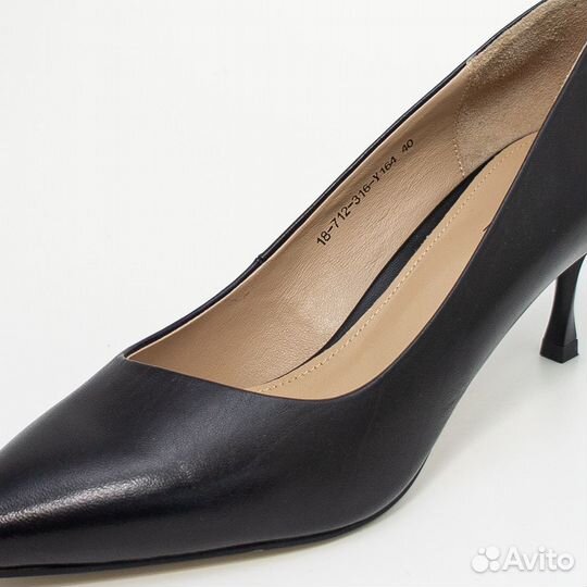 Туфли кожаные