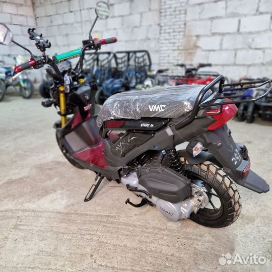 Скутер Honda Zoomer 150cc (49сс) реплика Чёрный
