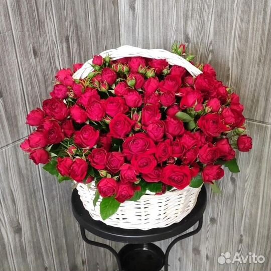 Корзина с цветами