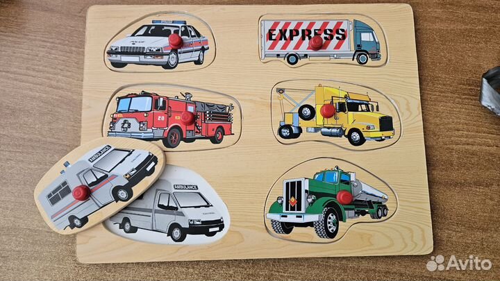 Деревянные пазлы