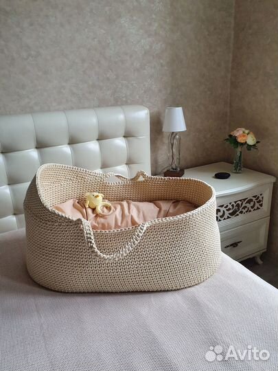 Люлька, кроватка, колыбель новая для новорожденных