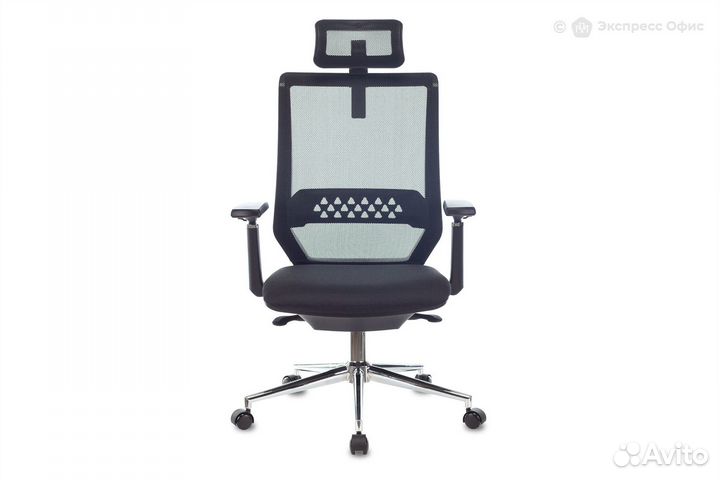 Кресло для руководителя Бюрократ MC-612N-H/B/418B