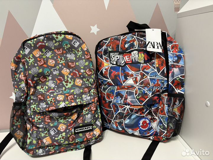 Рюкзак новый spiderman зара