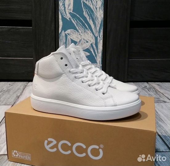 Кеды высокие Ecco 33, 34, 35р. Новые