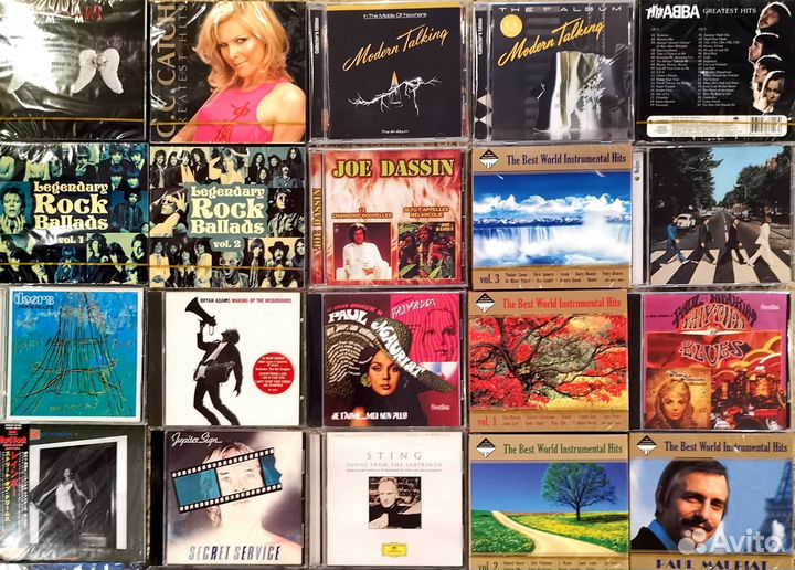 Cd компакт диски музыка