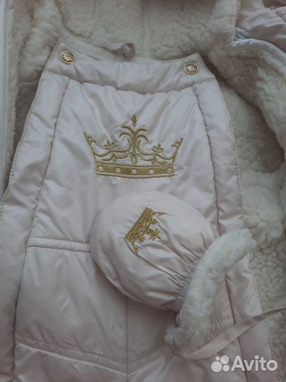 Зимний комбинезон трансформер 80 размер