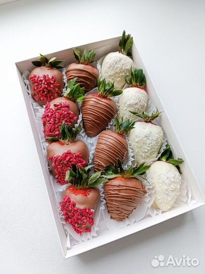 Клубника в бельгийском шоколаде