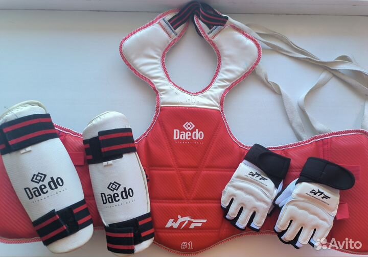 Экипировка для тхэквондо на 7-9 лет
