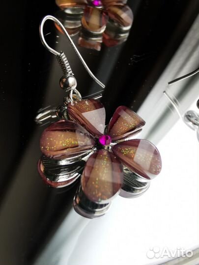 Серьги и кулон