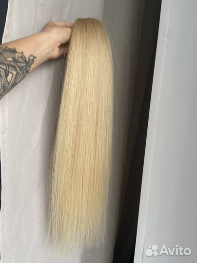 Волосы для наращивания 55 см