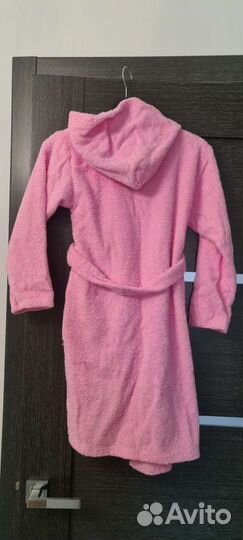 Халат махровый для девочки 4-5 лет