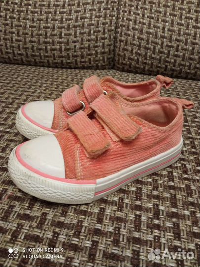 Кеды для девочки 26 размер