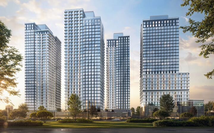 2-к. апартаменты, 48,5 м², 26/36 эт.