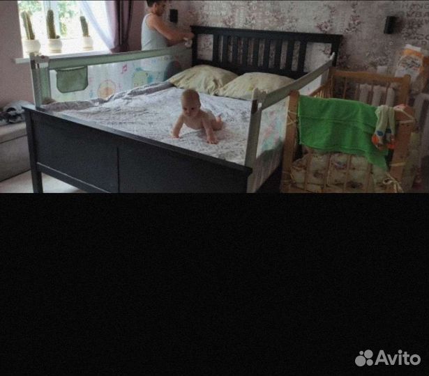 Бортик защитный на кровать взрослую Новый