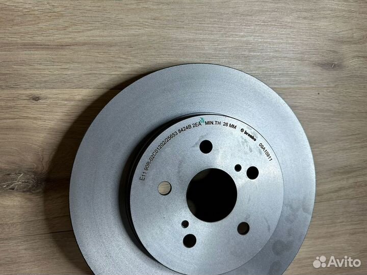 Диск тормозной передний Brembo Toyota Lexus