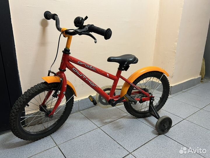 Детский велосипед author orbit 16