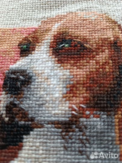 Картина вышитая крестиком