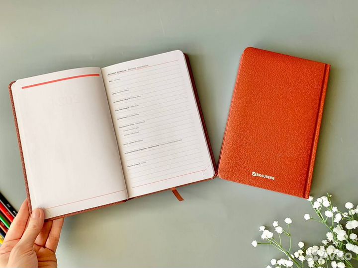 Новый ежедневник датированный А5