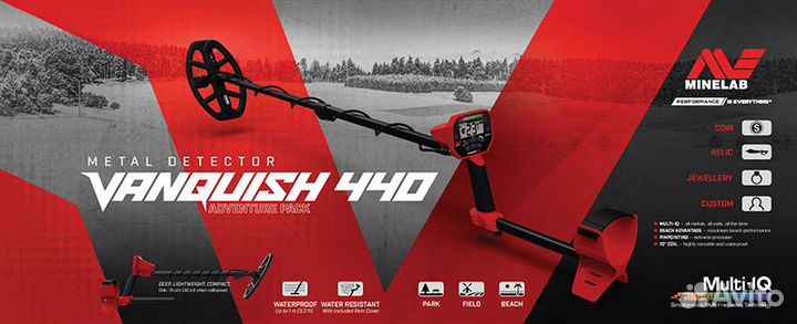 Металлоискатель Minelab vanquish 440