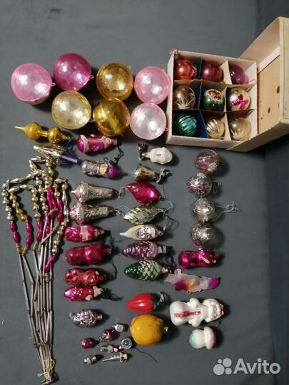 Елочные игрушки СССР