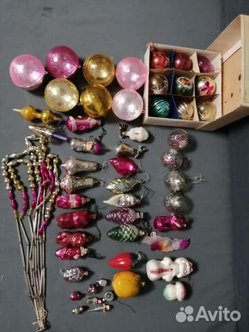 Елочные игрушки СССР