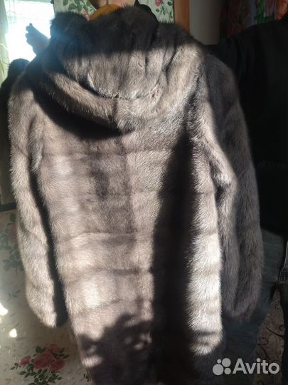 Шуба норковая 46 48 бу