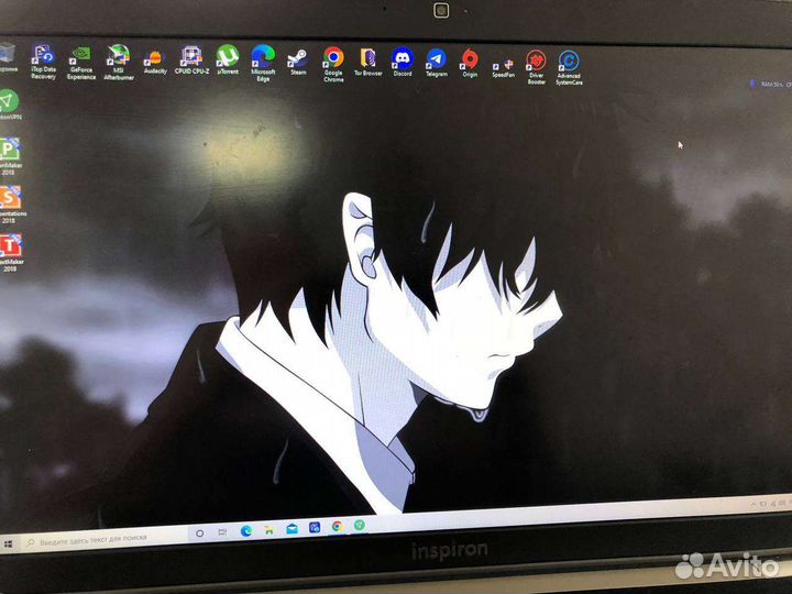 Игровой ноутбук dell Inspiron