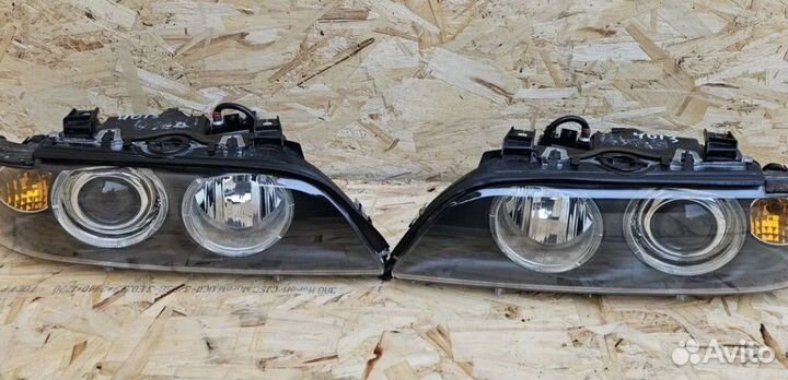 Фары на BMW e 39. Оригинал рестайлинг