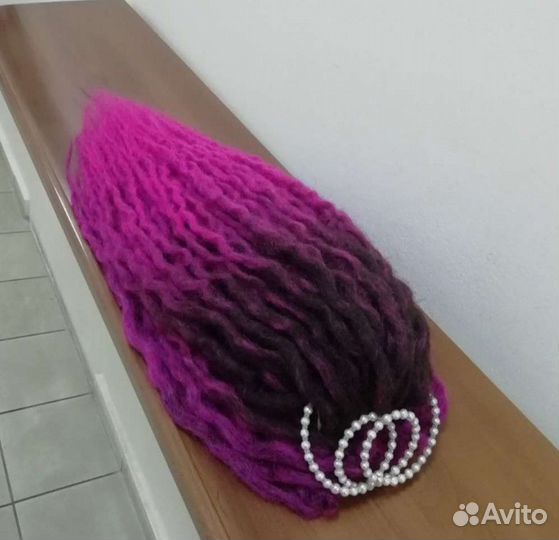 Дреды завитые