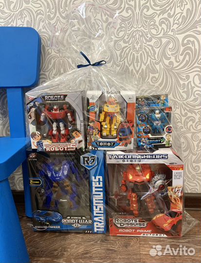 Огромный набор тоботов