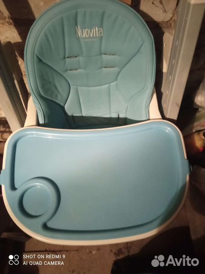 Детский стульчик для кормления nuovita