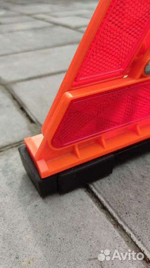 Знак аварийной остановки с утяжелителем