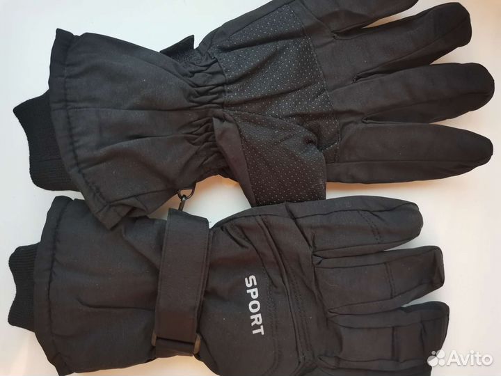 Перчатки горнолыжные новые
