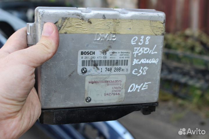Блок управления двигателем BMW 7 E38 1994 1740208