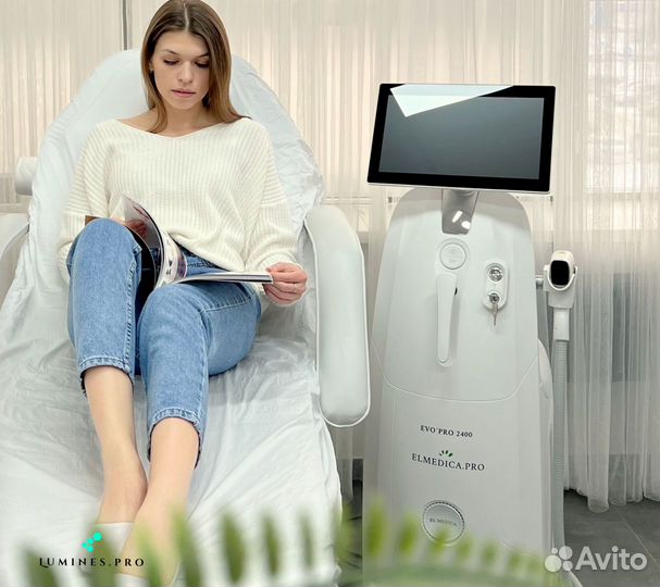 Диодный лазер для эпиляции Люминес Evo Pro 2400вт