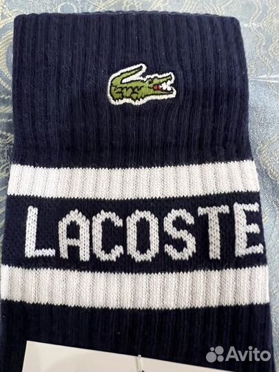 Новые носки lacoste оригинал