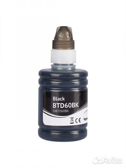 Чернила краска BTD60BK для Brother, sakura