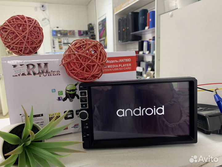 Магнитола 2din \ Android \ MRM AN780D (новая)