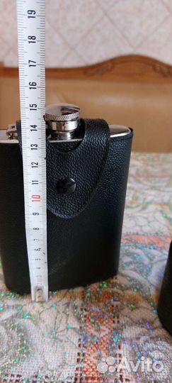 Набор фляжка и стопки