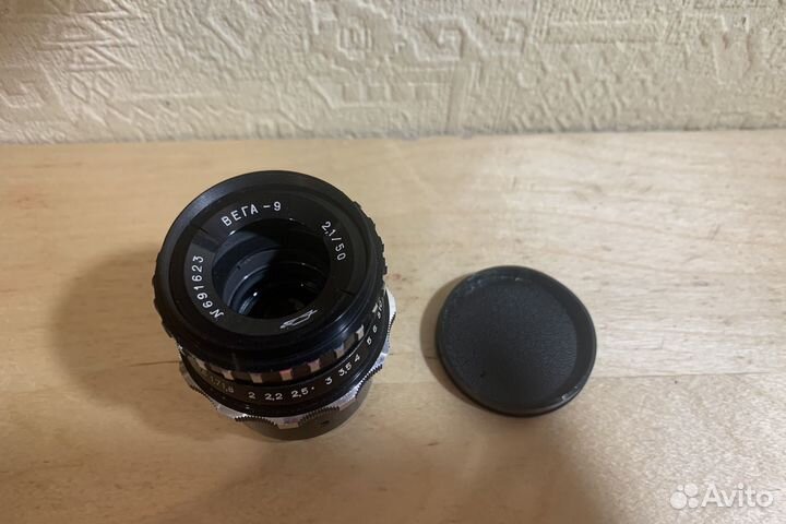 Объектив Вега-9 2,1/50 СССР