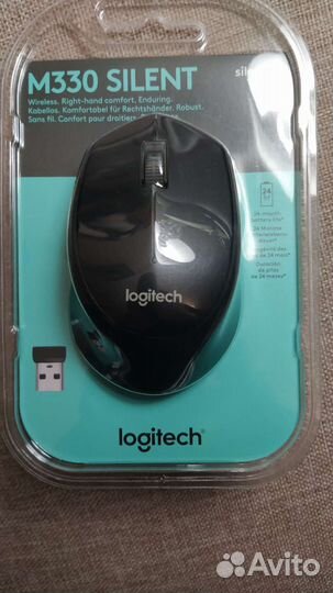 Беспроводная мышь logitech M330 silent