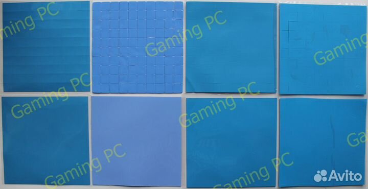 Термопрокладки силиконовые 0,5/1/1,5/2мм 6,0 Вт/мК