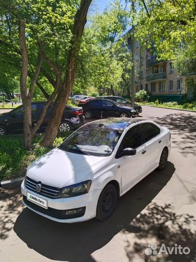Volkswagen Polo 1.6 МТ, 2016, 510 000 км