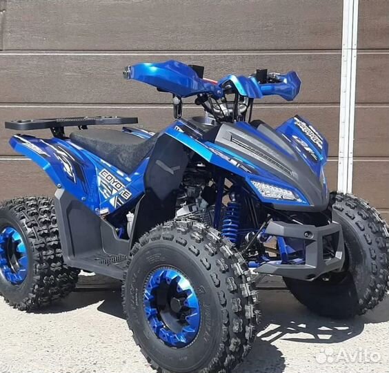 Квадроцикл Motoland coyote 125 синий