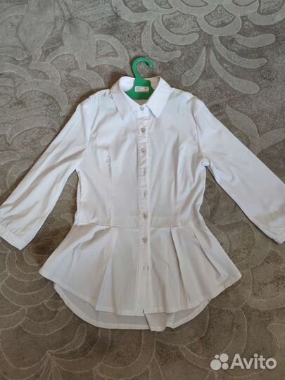 Блузка школьная 146 152 новая