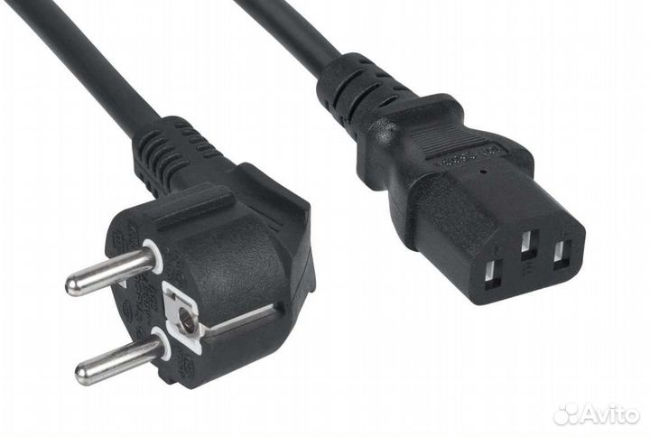 Кабели для компьютера VGA DVI и питание