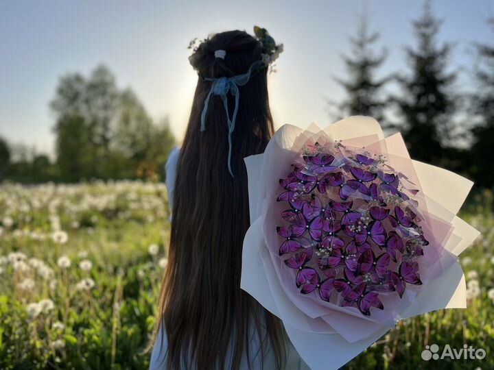 Букет из бабочек