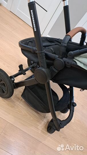 Коляска трансформер 2в1 Happy baby Mommer green