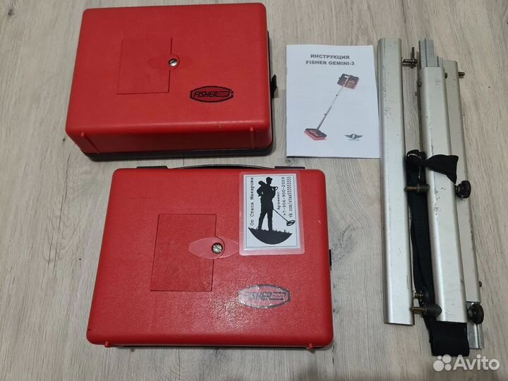 Металлоискатель fisher gemini 3
